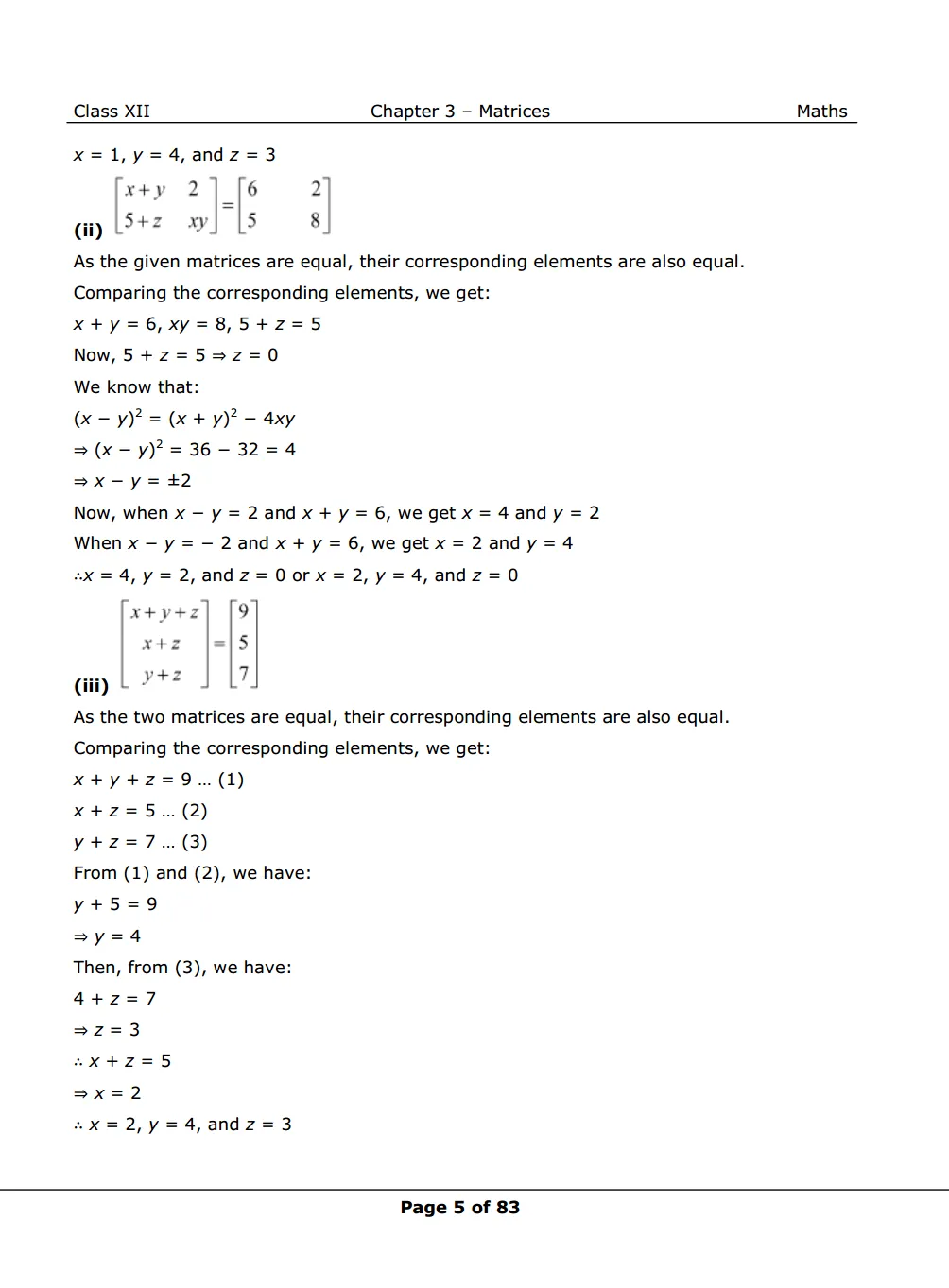 NCERT Solutions for Class 12 Maths chapter 3 Image 5