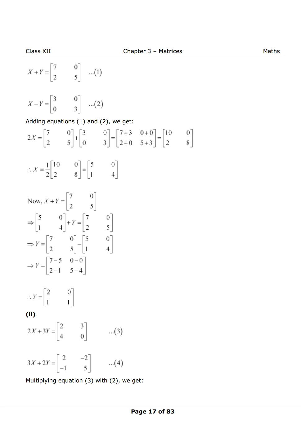 NCERT Class 12 Maths Chapter 3 Exercise 3.2 Solutions Image 9