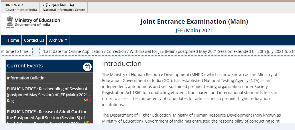 JEE Main Answer Key 2021 Session 3 - Download PDFs Here - eSaral