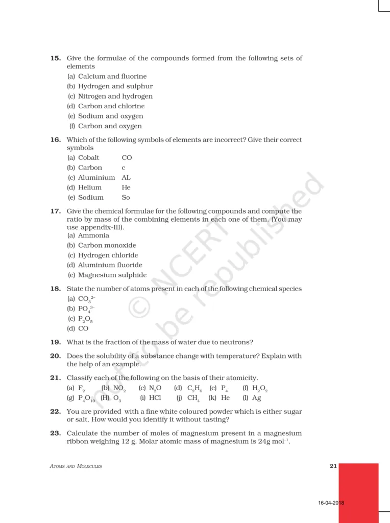 NCERT Exemplar Class 9 Science Chapter 3 Image 3