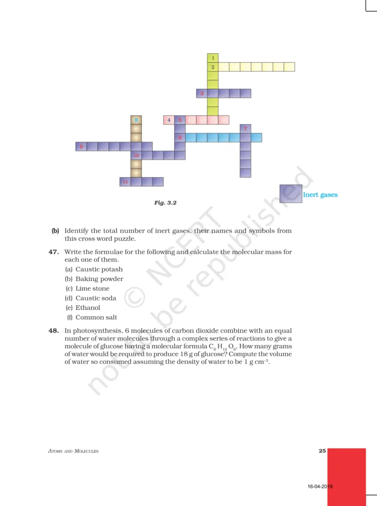 NCERT Exemplar Class 9 Science Chapter 3 Image 7