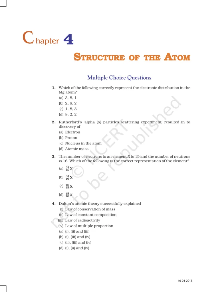 NCERT Exemplar Class 9 Science Chapter 4 Image 1
