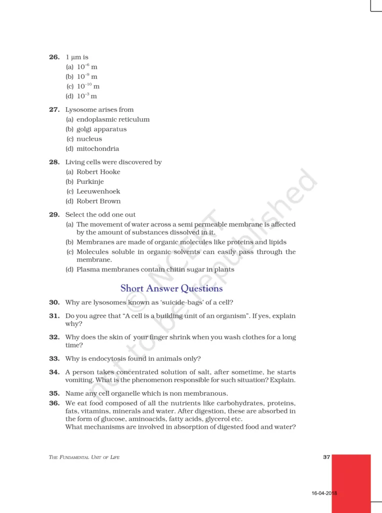 NCERT Exemplar Class 9 Science Chapter 5 Image 5