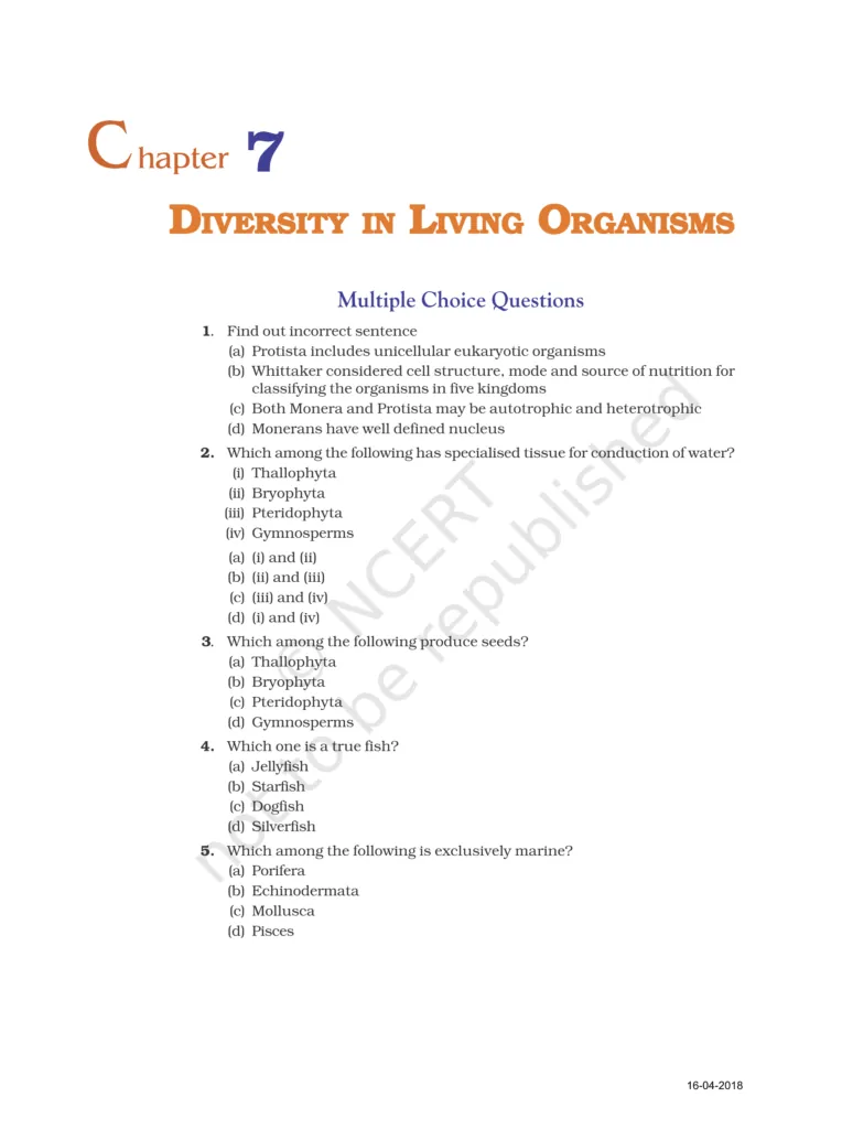 NCERT Exemplar Class 9 Science Chapter 7 Image 1