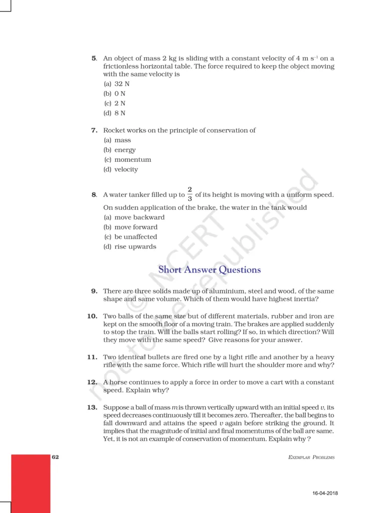 NCERT Exemplar Class 9 Science Chapter 9 Image 2