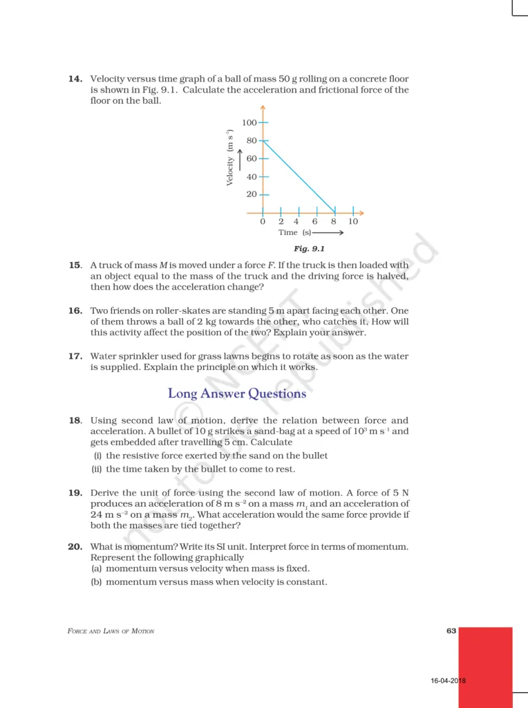 NCERT Exemplar Class 9 Science Chapter 9 Image 3