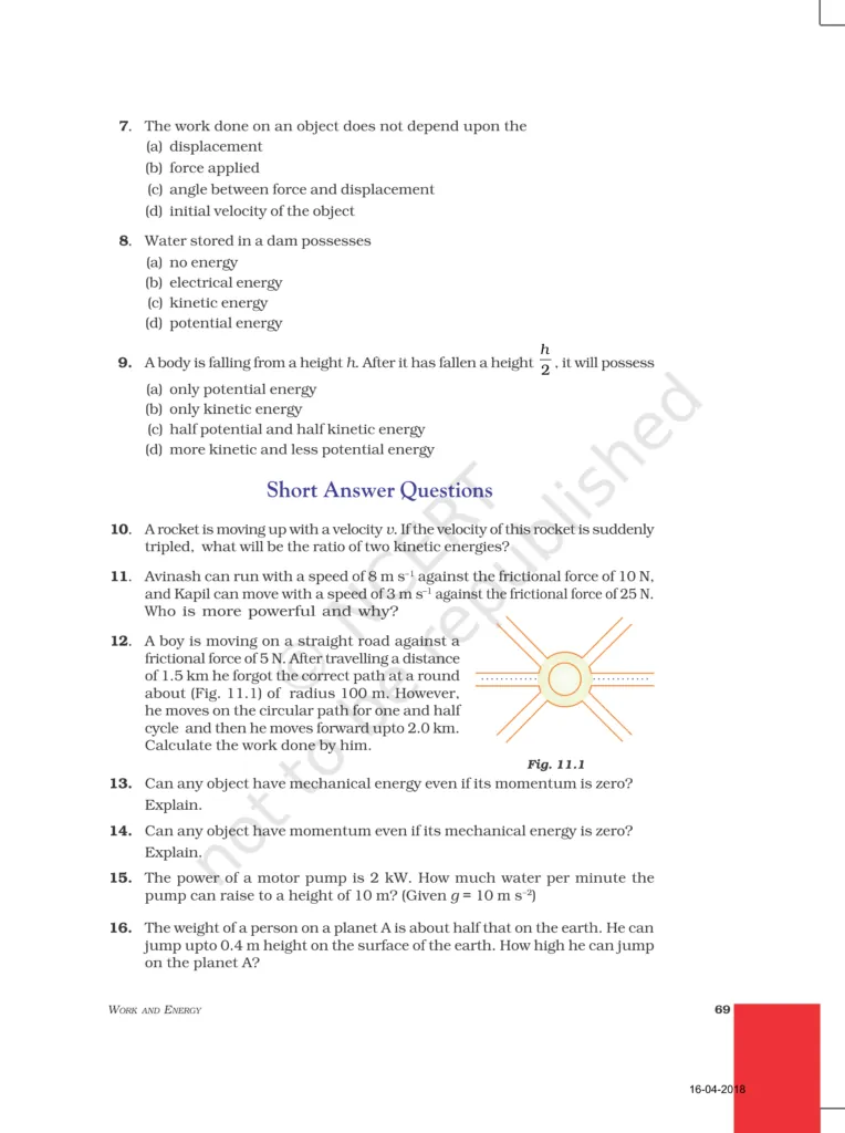 NCERT Exemplar Class 9 Science Chapter 11 Image 2