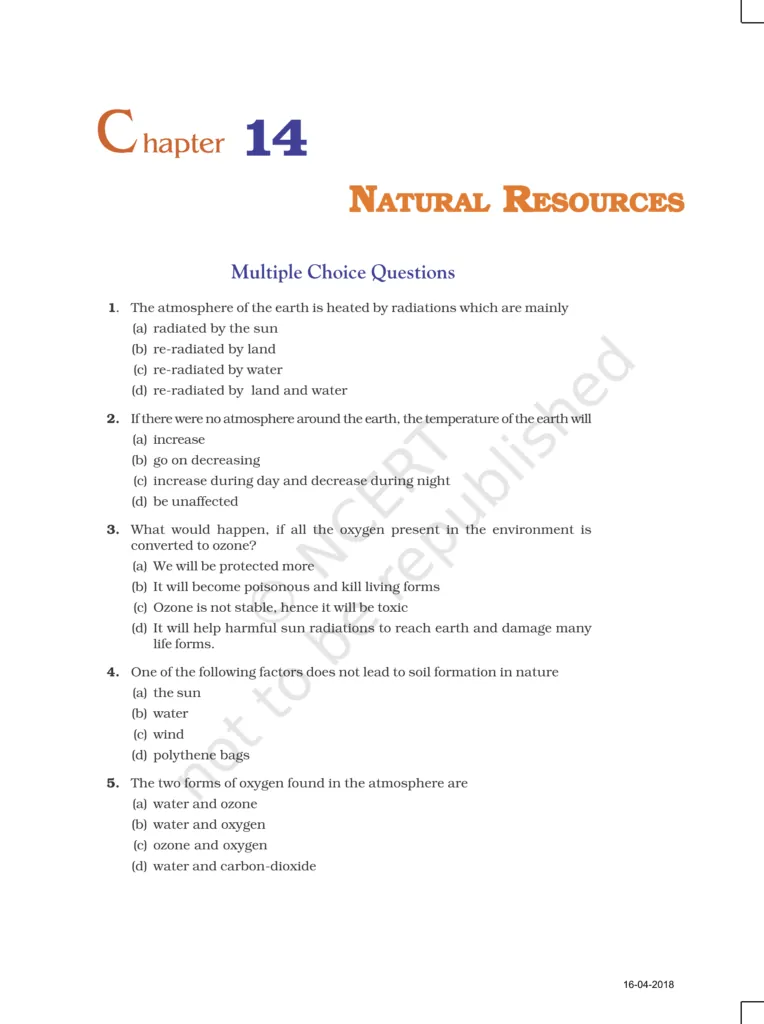 NCERT Exemplar Class 9 Science Chapter 14 Image 1