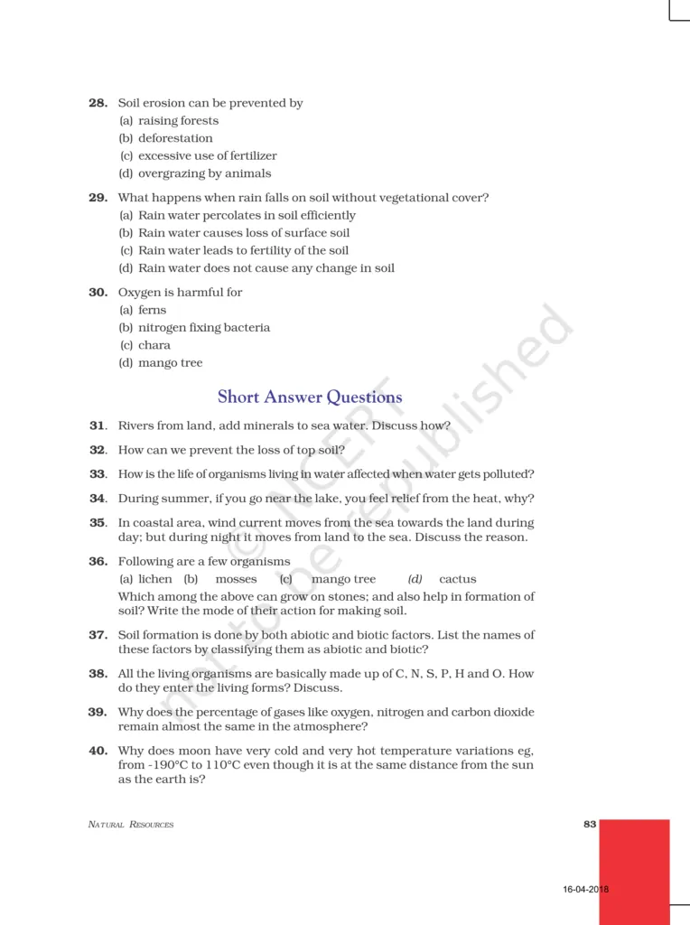 NCERT Exemplar Class 9 Science Chapter 14 Image 5