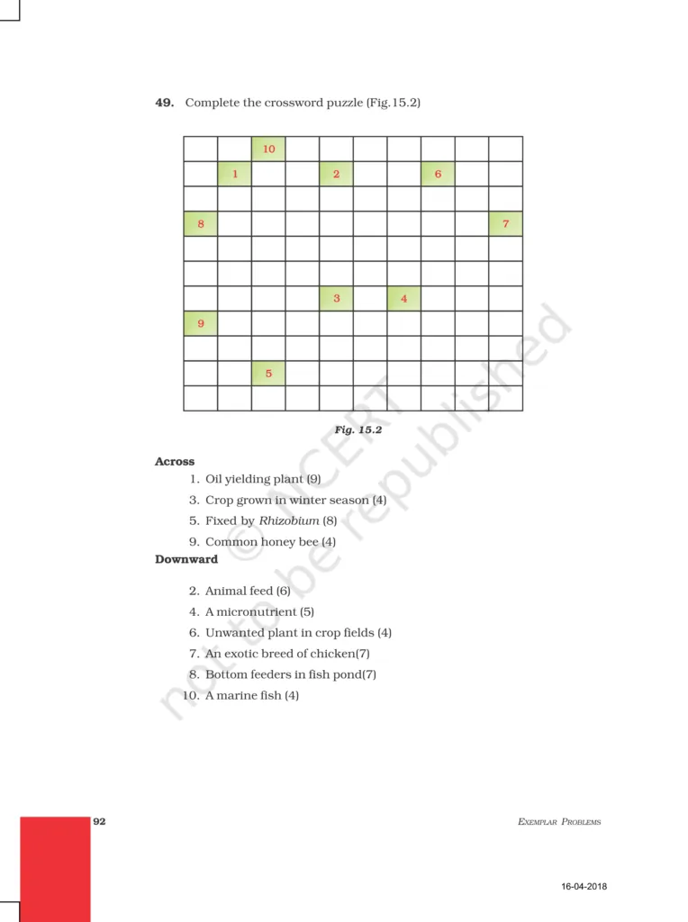 NCERT Exemplar Class 9 Science Chapter 15 Image 8