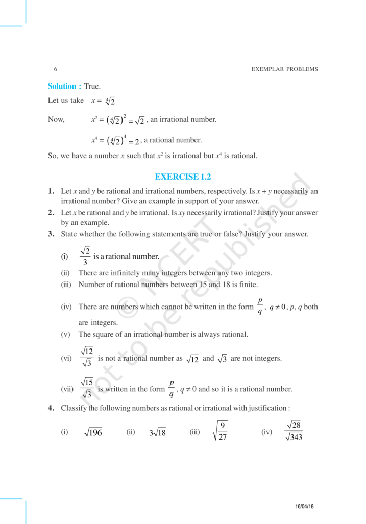 NCERT Exemplar Class 9 Maths Chapter 1 Image 6