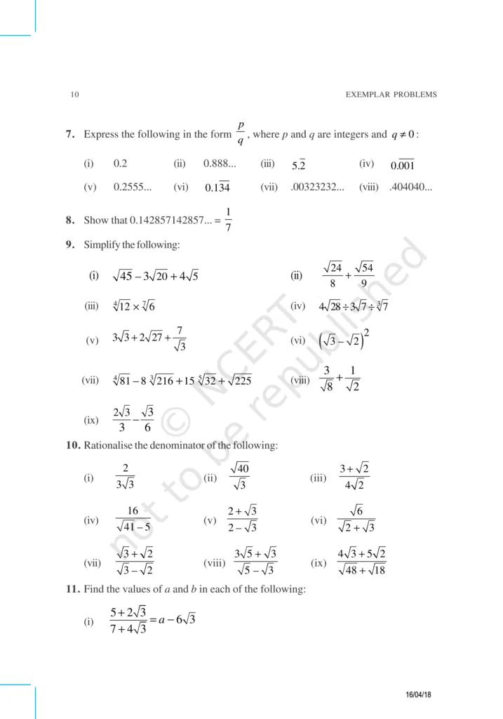 NCERT Exemplar Image 10