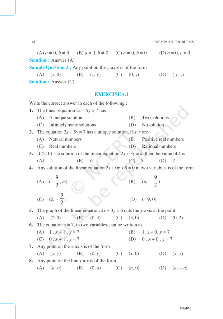 NCERT Exemplar Class 9 Maths Chapter 4 Image 2