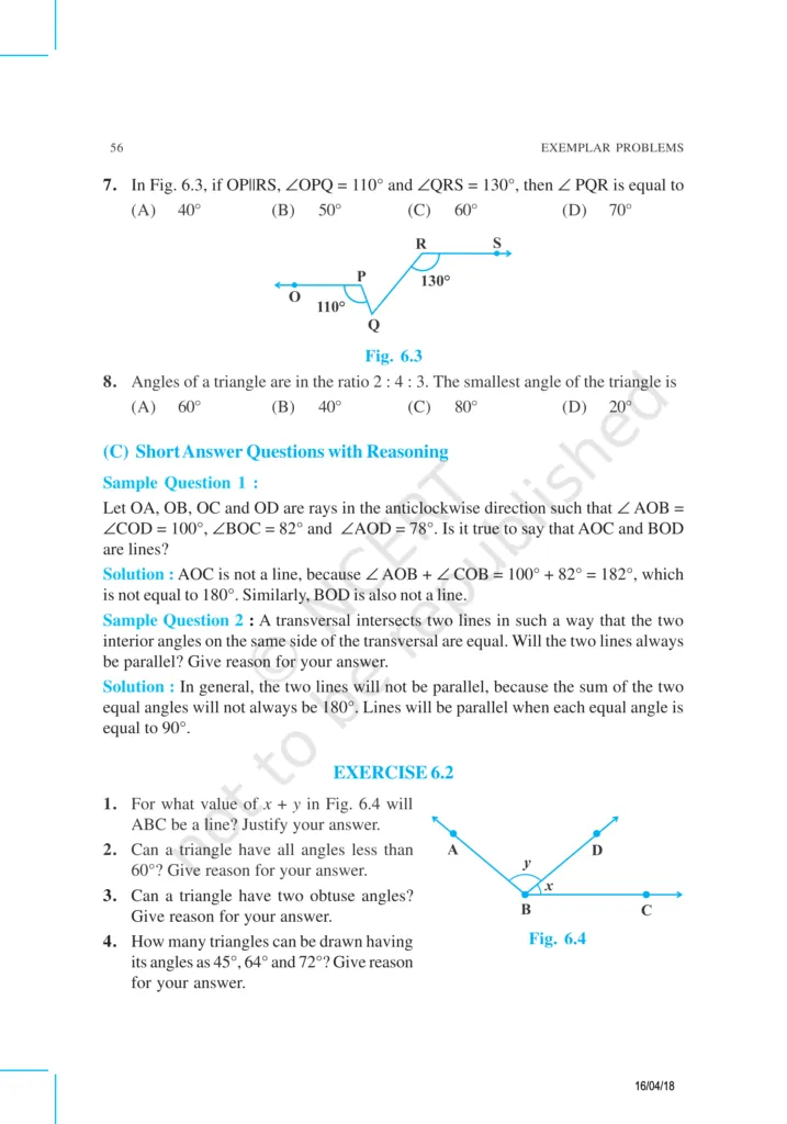 NCERT Exemplar Class 9 Maths Chapter 6 Image 3