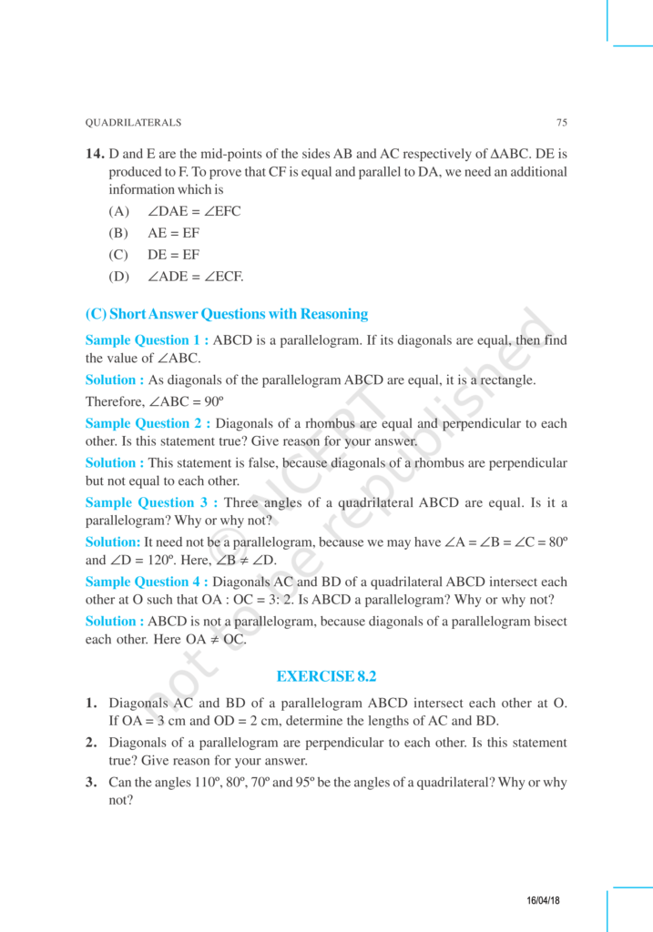 NCERT Exemplar Class 9 Maths Chapter 8 Image 4