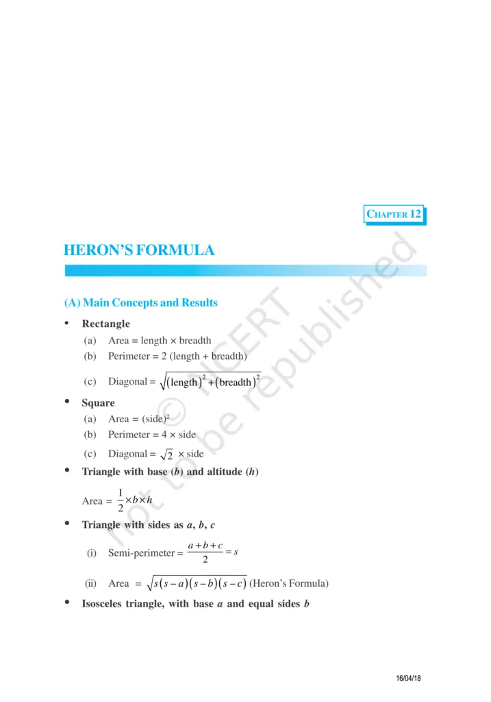 NCERT Exemplar Class 9 Maths Chapter 12 Image 1