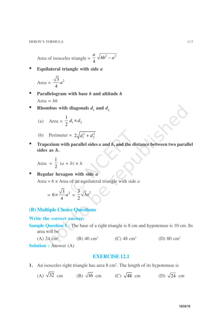 NCERT Exemplar Class 9 Maths Chapter 12 Image 2