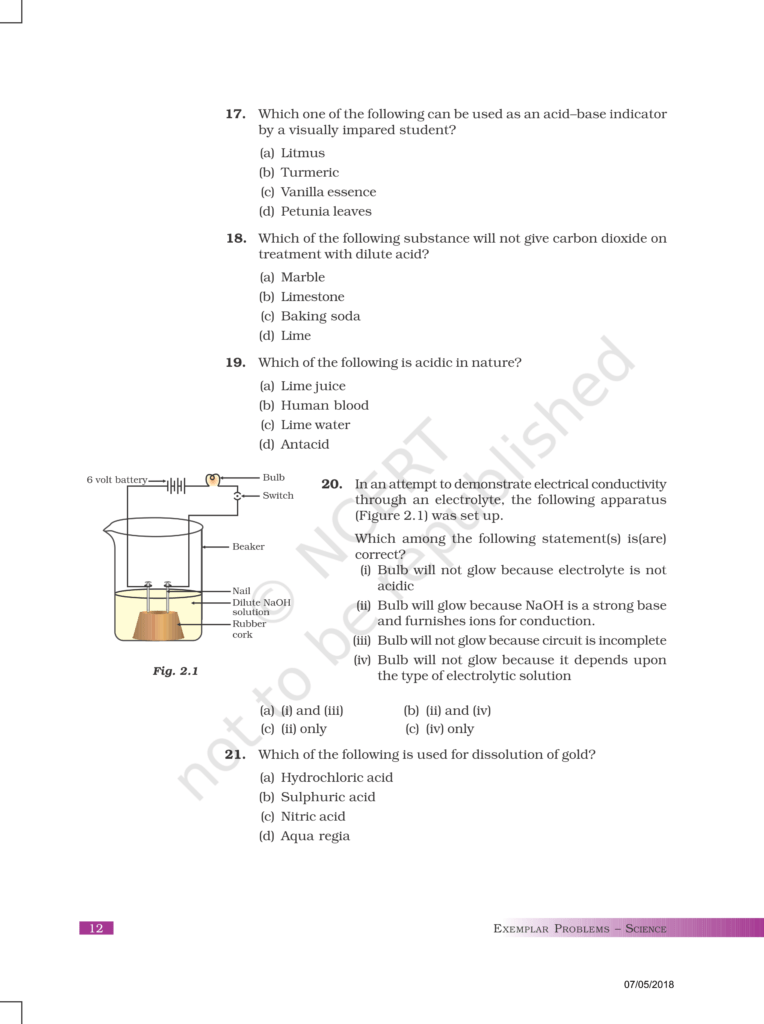 NCERT Exemplar Class 10 Science Chapter 2 Image 4