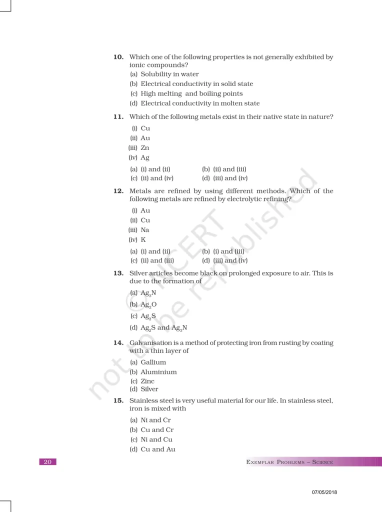 NCERT Exemplar Class 10 Science Chapter 3 Image 3