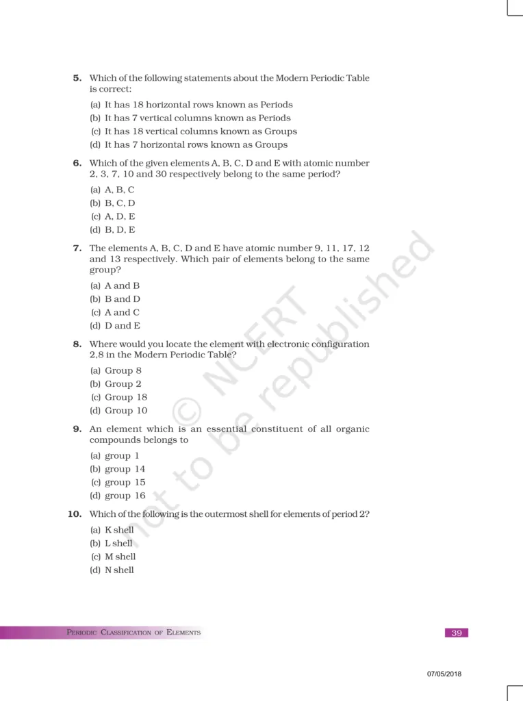 NCERT Exemplar Class 10 Science Chapter 5 Image 2