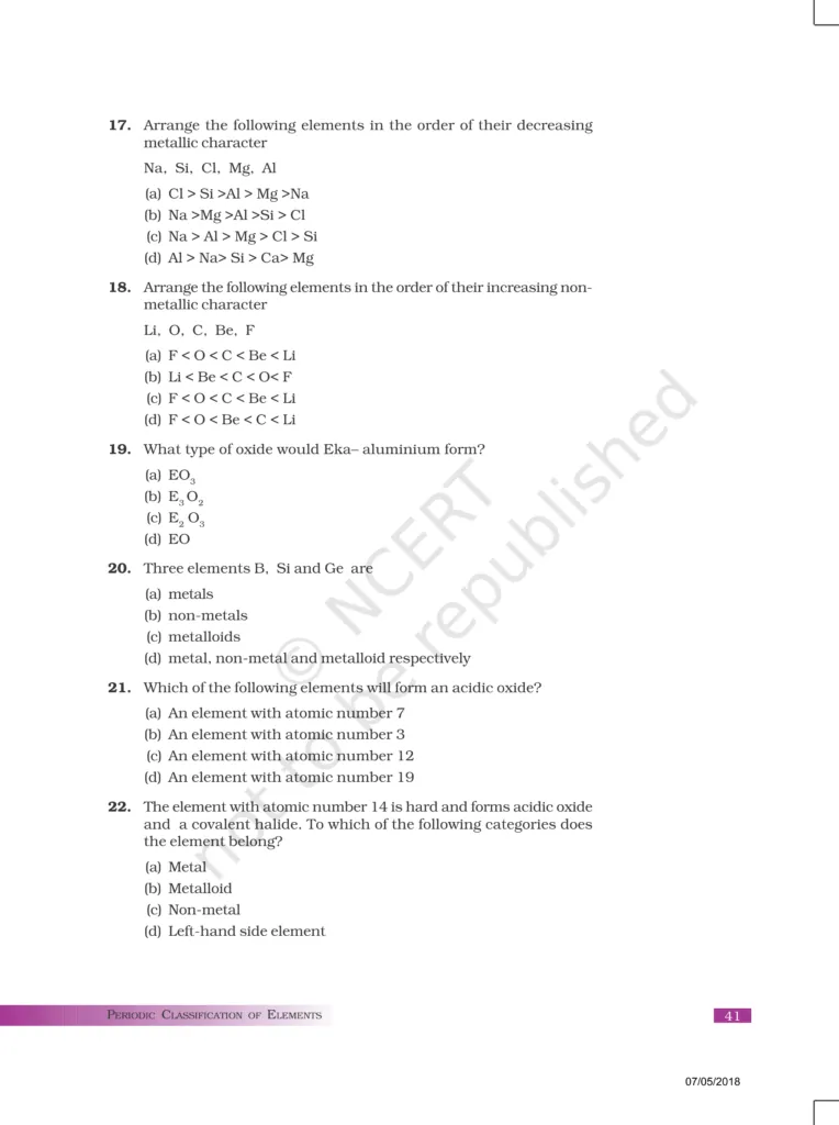 NCERT Exemplar Class 10 Science Chapter 5 Image 4