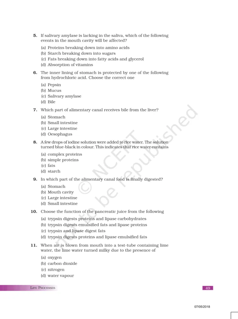 NCERT Exemplar Class 10 Science Chapter 6 Image 2