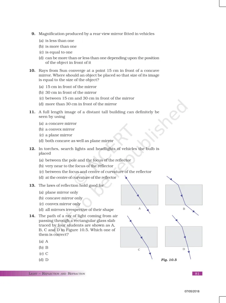 NCERT Exemplar Class 10 Science Chapter 10 Image 3