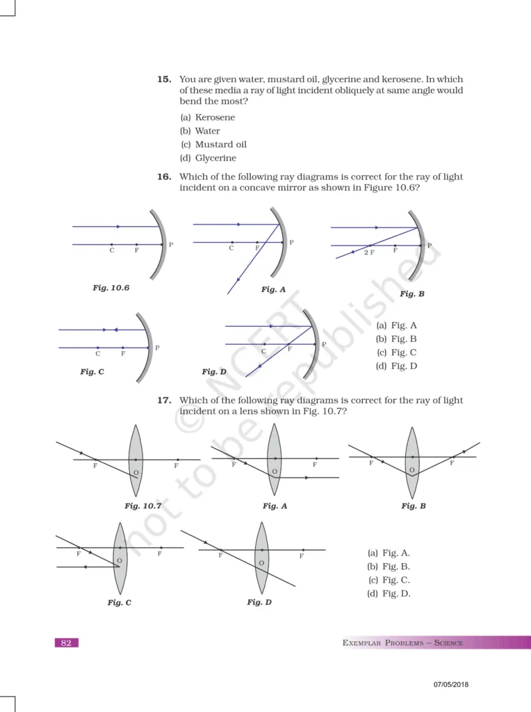 NCERT Exemplar Class 10 Science Chapter 10 Image 4