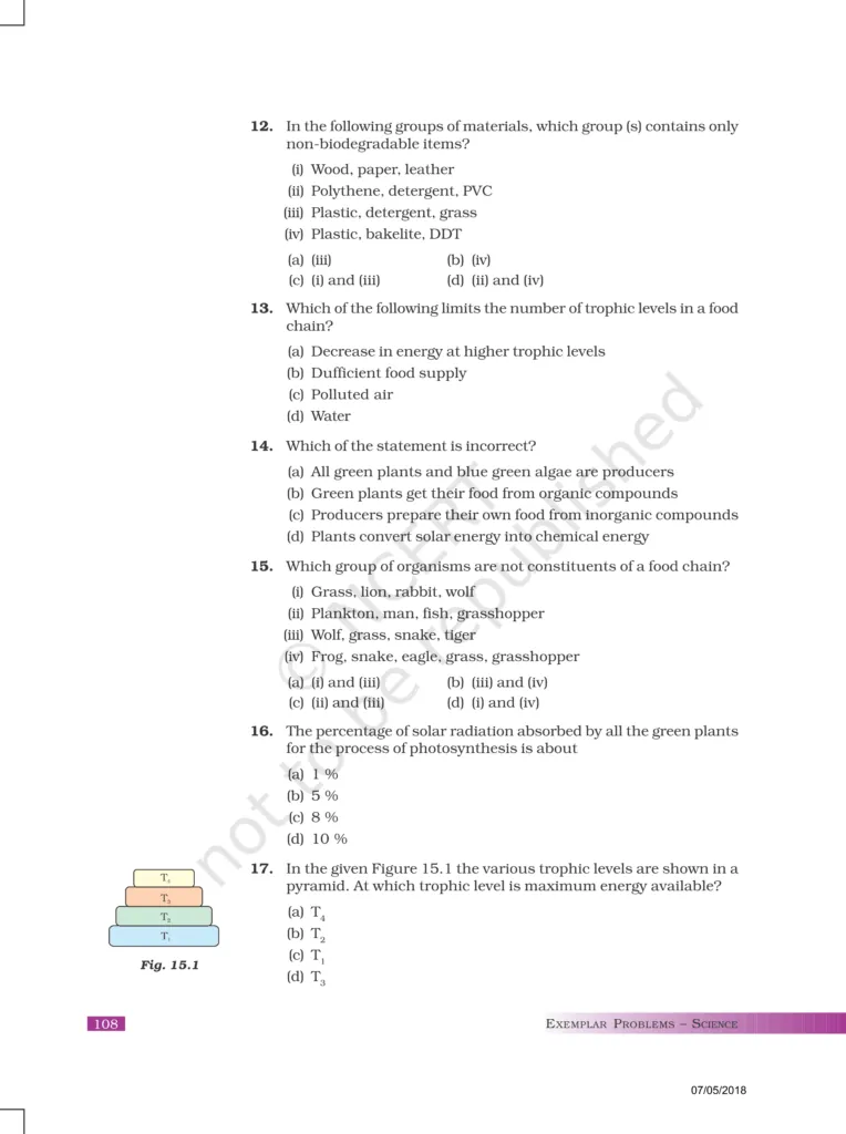 NCERT Exemplar Class 10 Science Chapter 15 Image 3