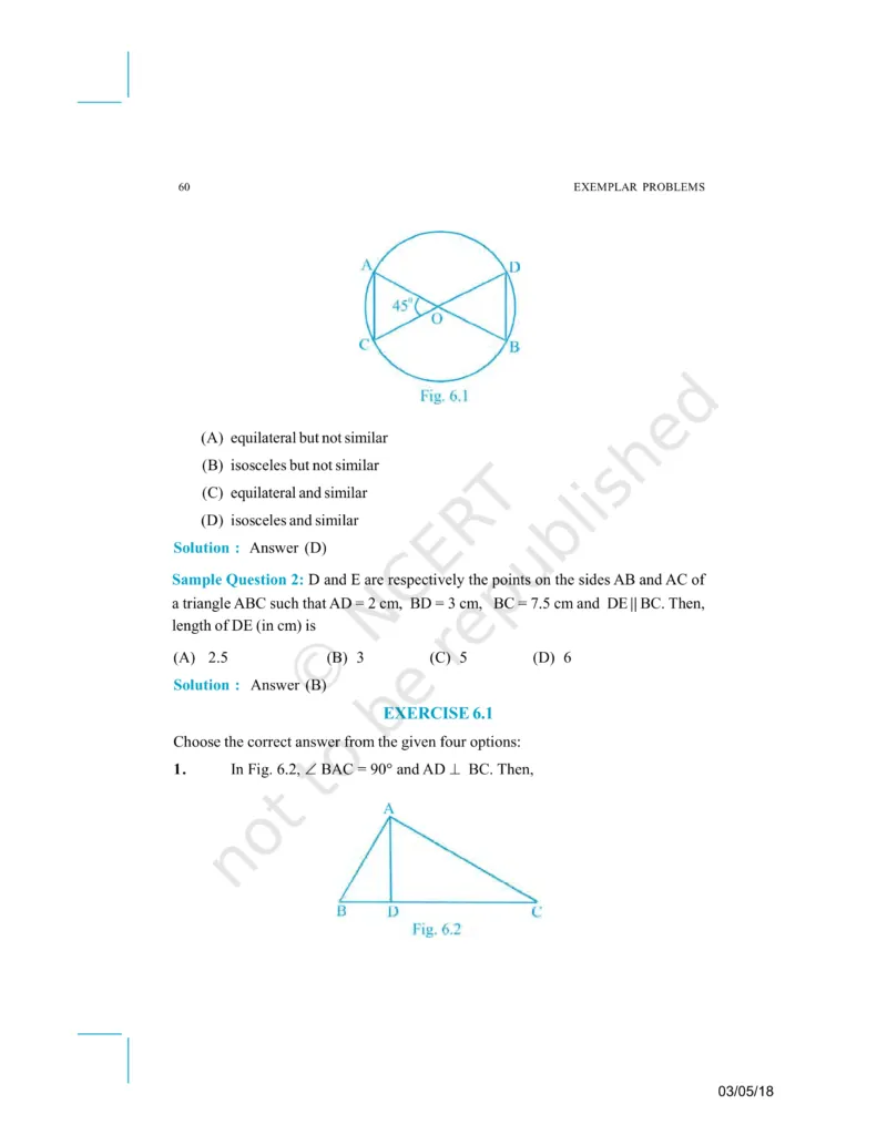 NCERT Exemplar Class 10 Maths Chapter 6 Image 2