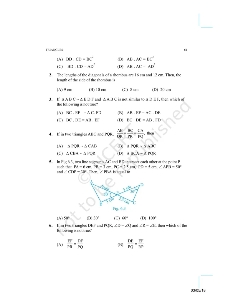 NCERT Exemplar Class 10 Maths Chapter 6 Image 3