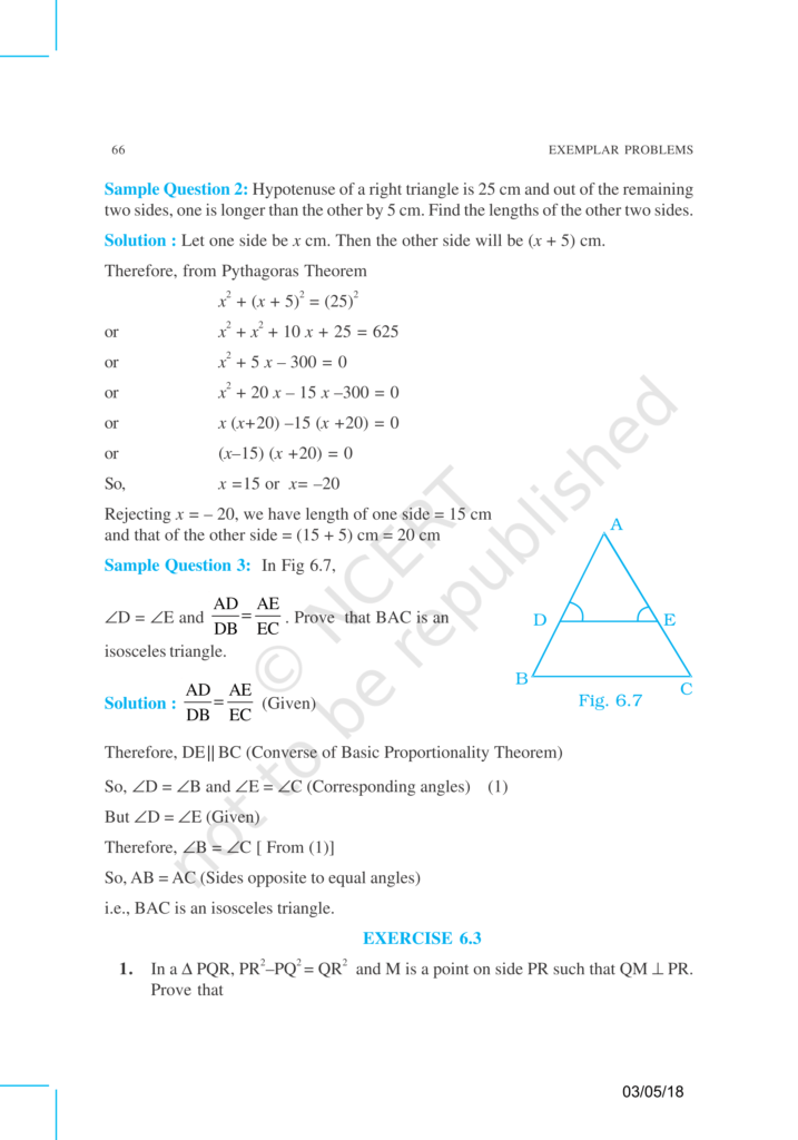 NCERT Exemplar Class 10 Maths Chapter 6 Image 8