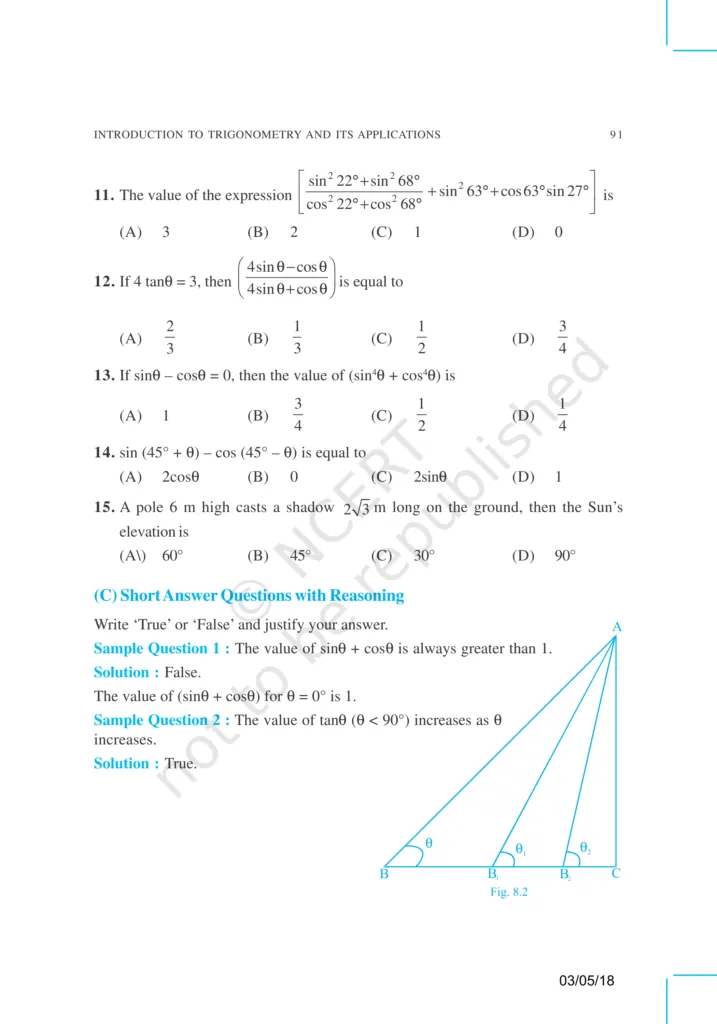 NCERT Exemplar Class 10 Maths Chapter 8 Image 5