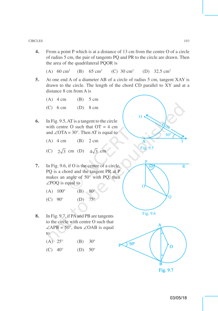 NCERT Exemplar Class 10 Maths Chapter 9 Image 3