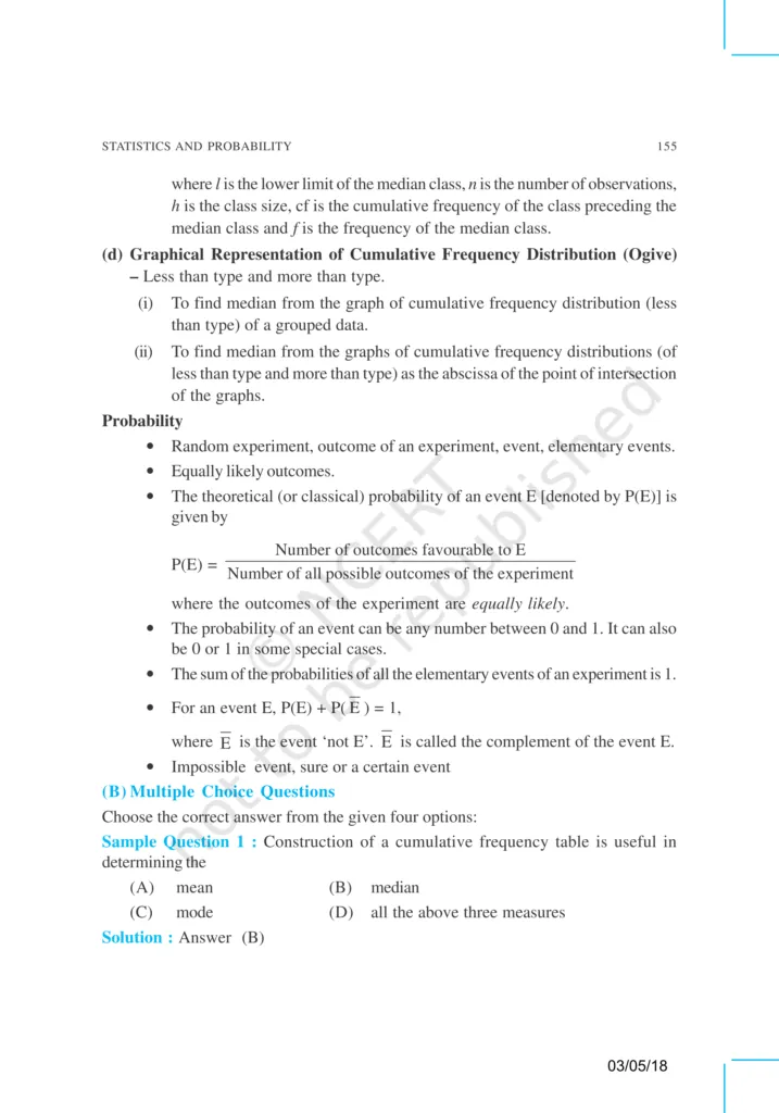 NCERT Exemplar Class 10 Maths Chapter 13 Image 3