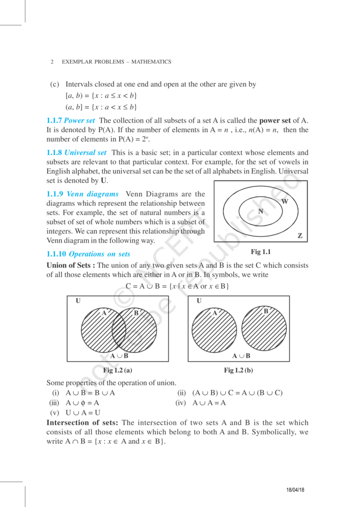 NCERT Exemplar Class 11 Maths Chapter 1 Image 2