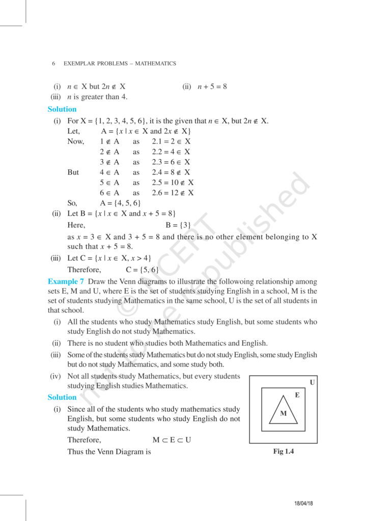 NCERT Exemplar Class 11 Maths Chapter 1 Image 6