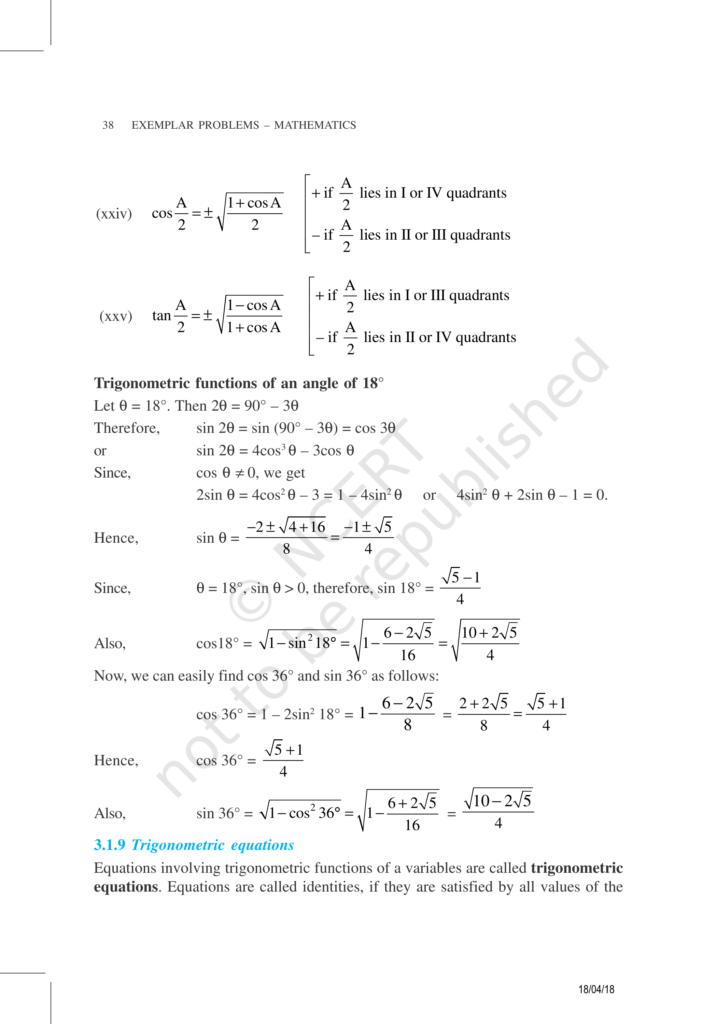 NCERT Exemplar Class 11 Maths Chapter 3 Image 5