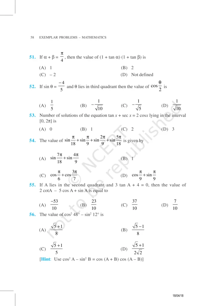 NCERT Exemplar Image 25