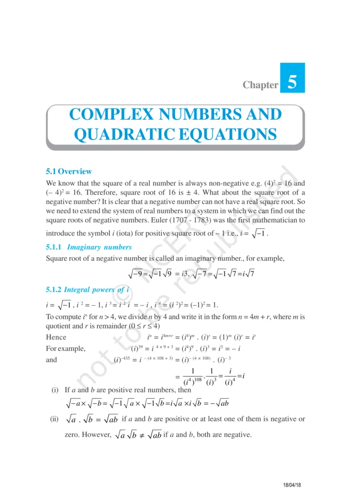 NCERT Exemplar Class 11 Maths Chapter 5 Image 1