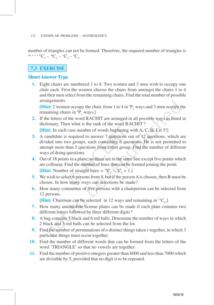 NCERT Exemplar Class 11 Maths Chapter 7 Image 9