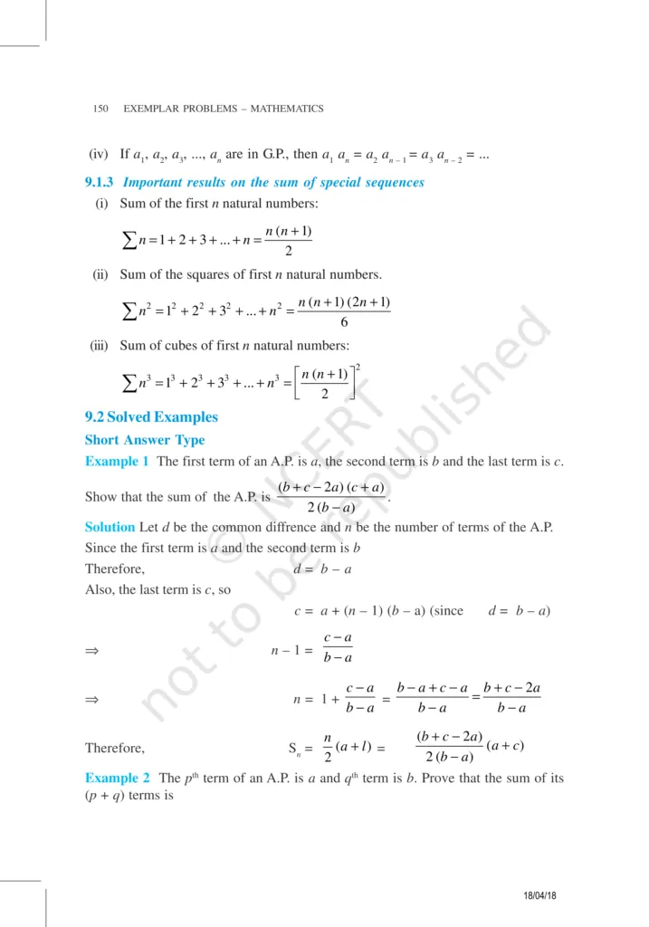 NCERT Exemplar Class 11 Maths Chapter 9 Image 4