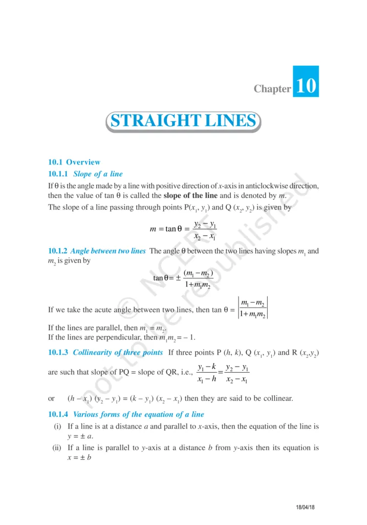 NCERT Exemplar Class 11 Maths Chapter 10 Image 1