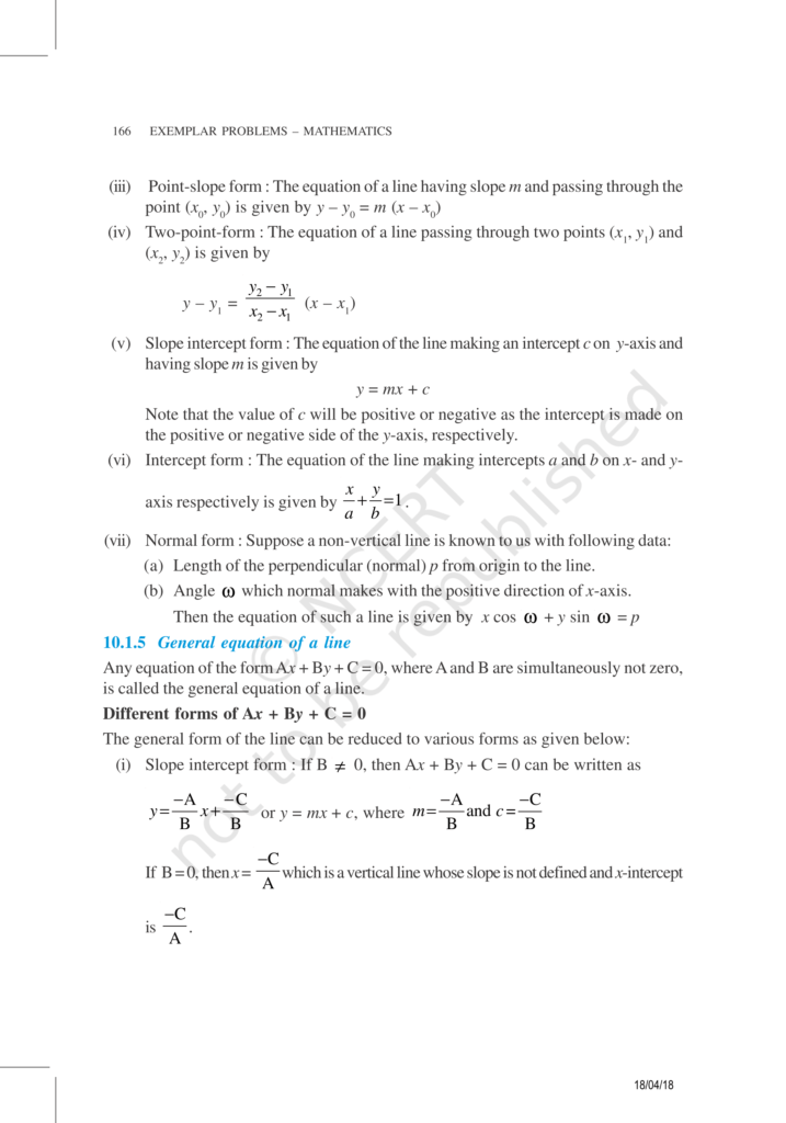 NCERT Exemplar Class 11 Maths Chapter 10 Image 2
