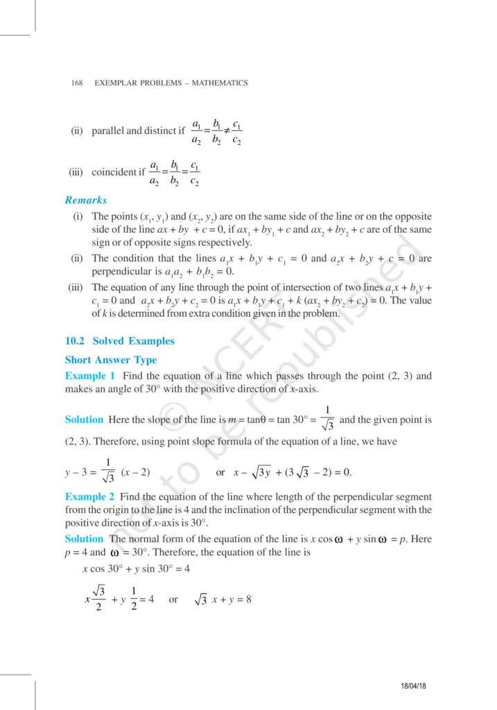 NCERT Exemplar Class 11 Maths Chapter 10 Image 4