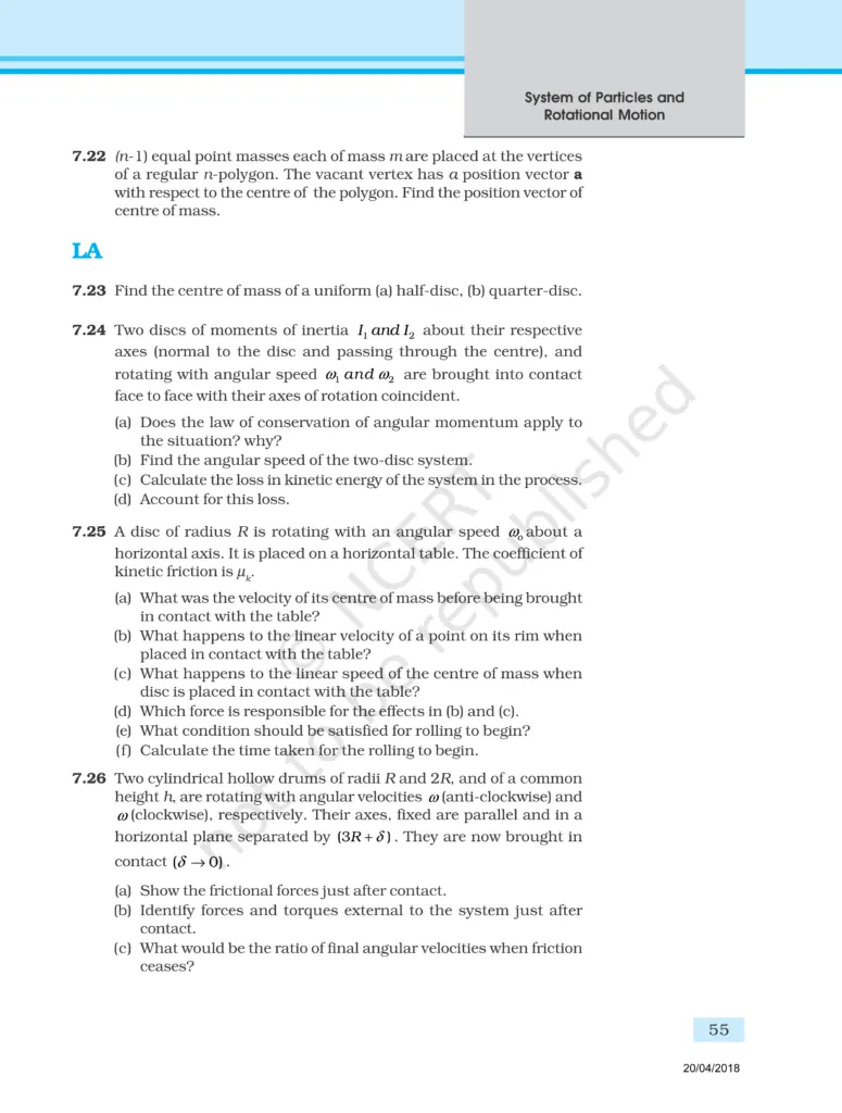 NCERT Exemplar Class 11 Physics Chapter 7 Image 6