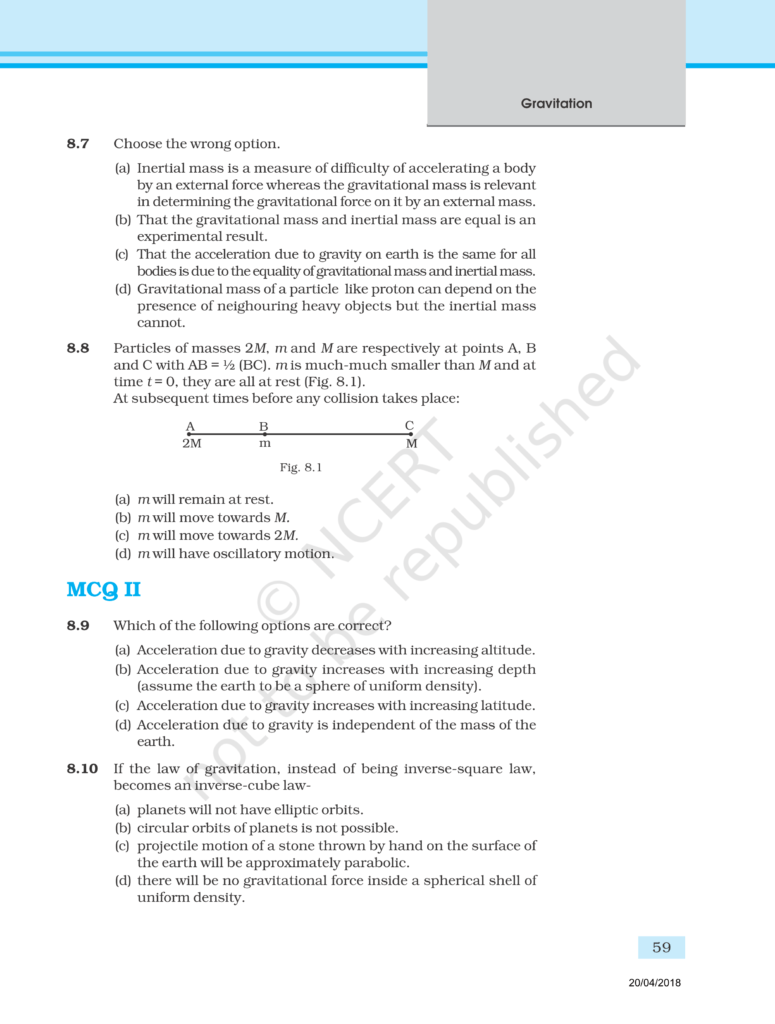 NCERT Exemplar Class 11 Physics Chapter 8 Image 3
