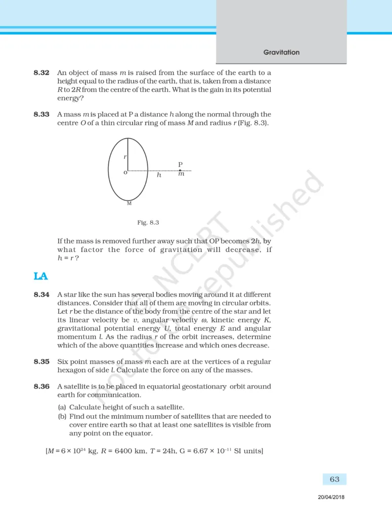 NCERT Exemplar Class 11 Physics Chapter 8 Image 7