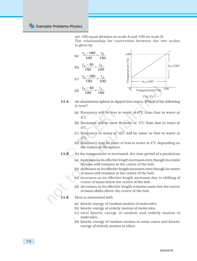 NCERT Exemplar Class 11 Physics Chapter 11 Image 2