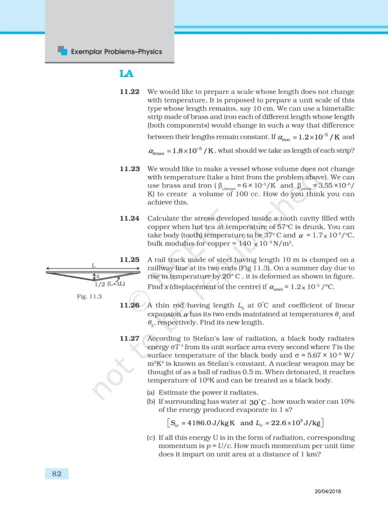 NCERT Exemplar Class 11 Physics Chapter 11 Image 5